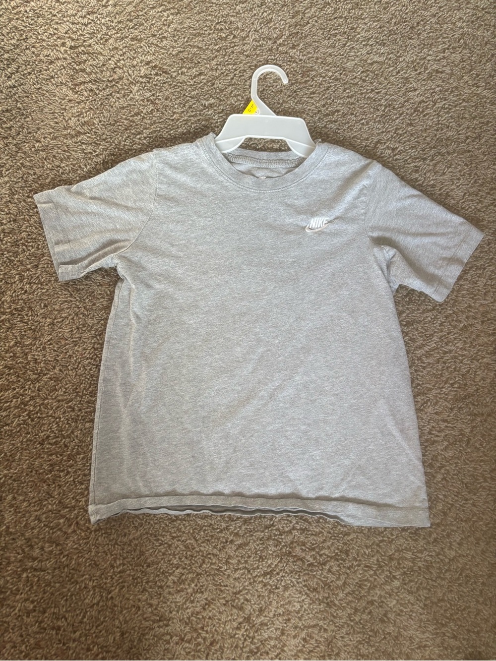 Nike Gray Short Sleeve Kids T-Shirt